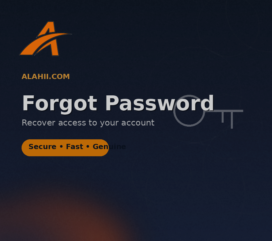 Forgot Password Page Image